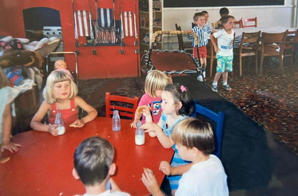 Children at Playgroup during an earlier session